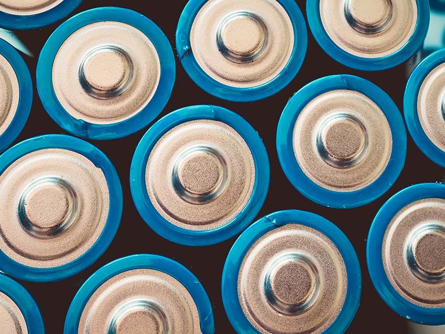 zoom cellules batteries